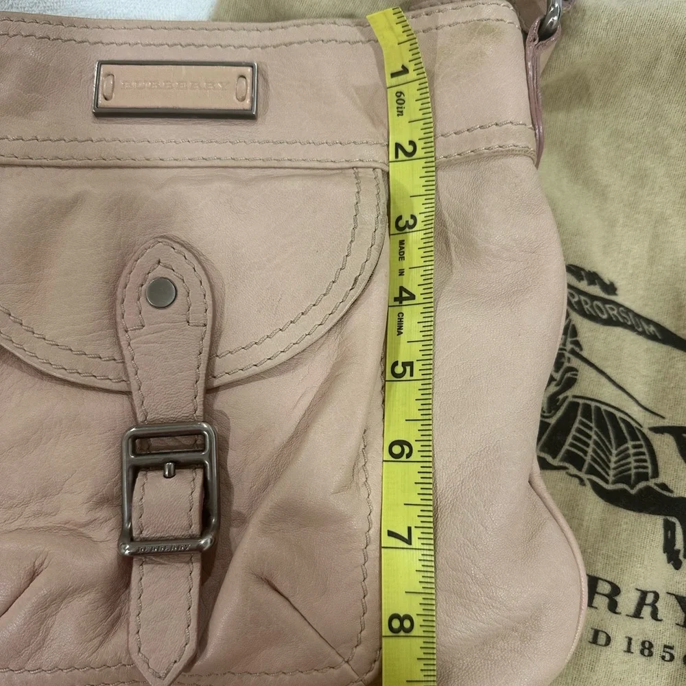 Burberry Vintage Whisper Pink Leather Crossbody Bag - Picture 14 of 14